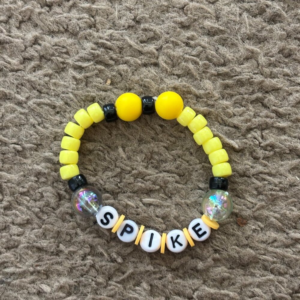 Handmade Spike the Bee beaded Friendship Bracelet